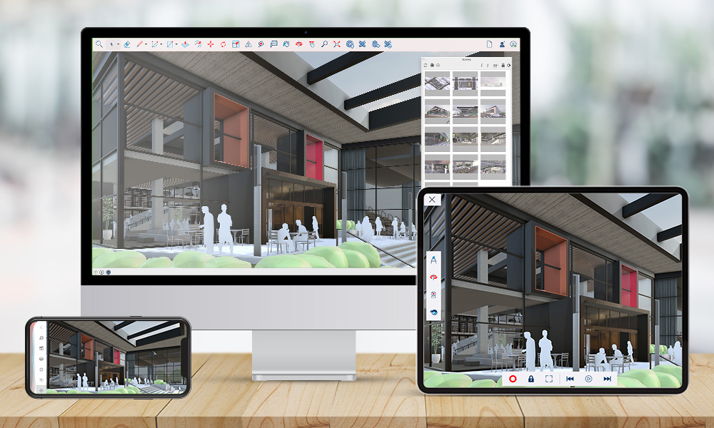 SketchUp Pro — Desktop · iPad · Mobile 멀티 플랫폼